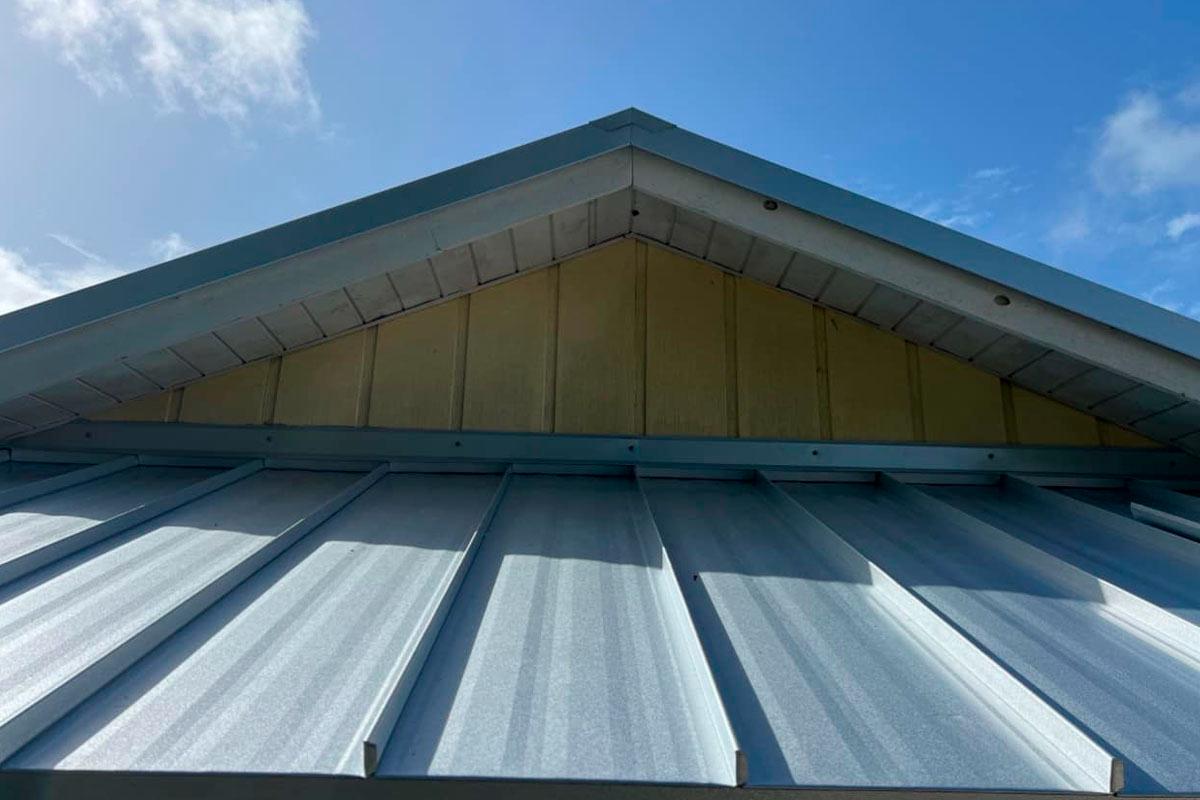Florida home with stone coated roof