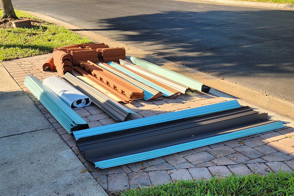 Florida home with stone coated roof