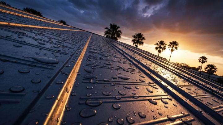 Hurricane-rated metal roofing panels